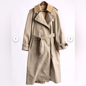 EUC Brooks Brothers Vintage Men's Beige Tan Trench Coat
